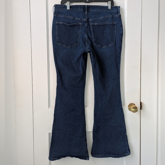J. Crew Full Length Flare Stretch Jeans Size 30 - Picture 5 of 10